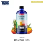 TRUE TERPENES Unicorn Piss（ユニコーンピス）Flavor Infused Strains テルペンのボトルと商品名