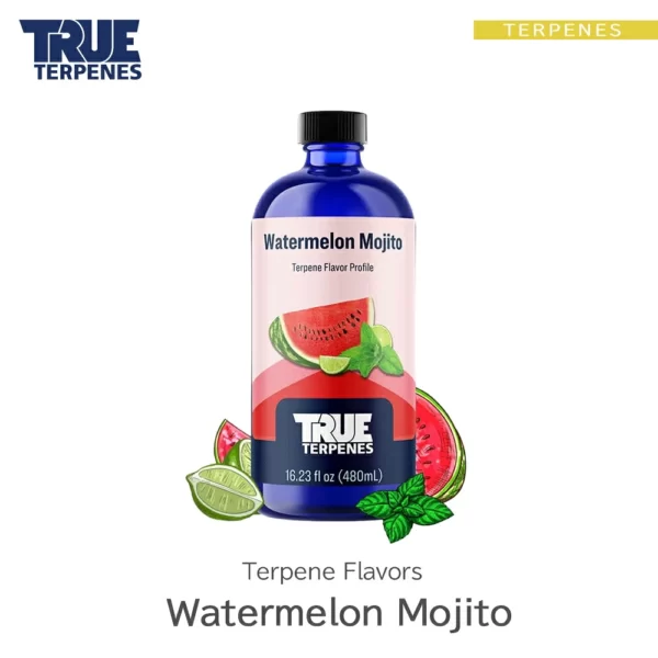 TRUE TERPENES Watermelon Mojito（ウォーターメロンモヒート）Terpene Flavors テルペンのボトルと商品名