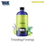 TRUE TERPENES energy（エナジー）Terpology テルペンのボトルと商品名