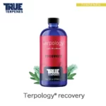 TRUE TERPENES recovery（リカバリー）Terpology テルペンのボトルと商品名