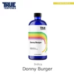 TRUE TERPENES Donny Burger（ドニーバーガー）Cultivar Series テルペンのボトルと商品名