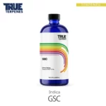 TRUE TERPENES GSC（GSC）Cultivar Series テルペンのボトルと商品名