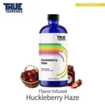 TRUE TERPENES Huckleberry Haze（ハックルベリーヘイズ）Flavor Infused Strains テルペンのボトルと商品名