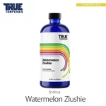 TRUE TERPENES Watermelon Zlushie（ウォーターメロンズラッシー）Cultivar Series テルペンのボトルと商品名